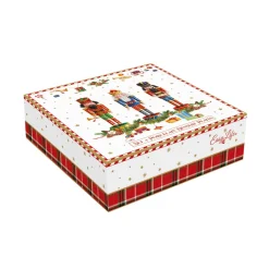 Ensemble de 4 assiettes àdessert Vintage NUTCRACKER