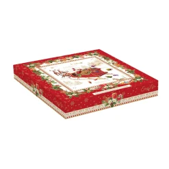 Ensemble de 2 assiettes àdessert CHRISTMAS MEMORIES