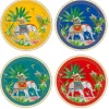 Ensemble de 4 assiettes àdessert MARAJAH