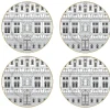 Ensemble de 4 assiettes àdessert PALAZZO