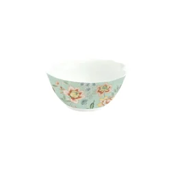 Ensemble de 6 bols en porcelaine de Ø 11,5 cm ZEN GARDEN GREEN