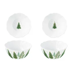 Ensemble de 2 bols FESTIVE TREES