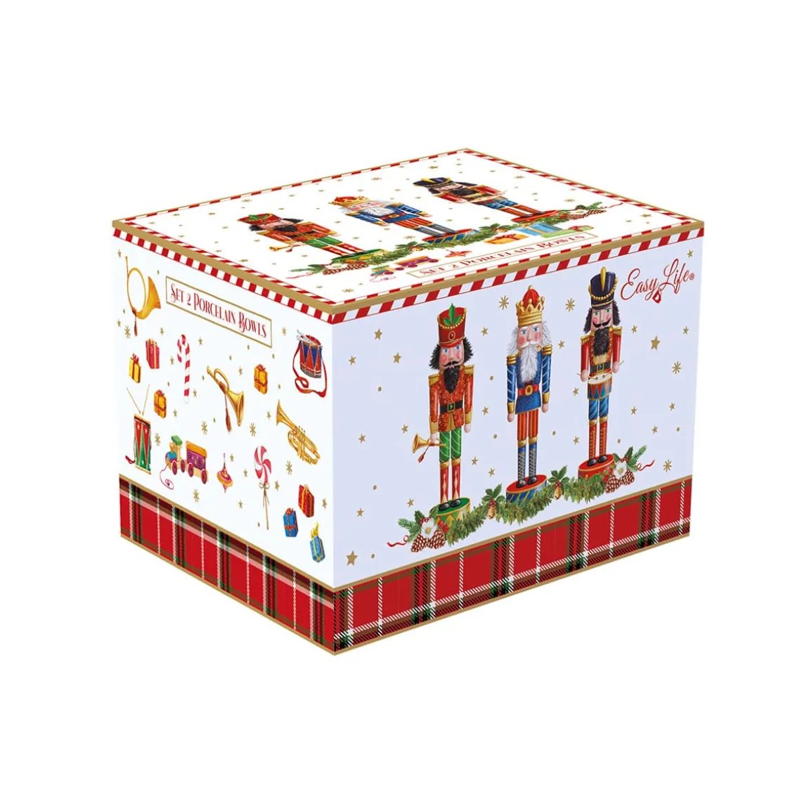 Ensemble de 2 Bols Vintage NUTCRACKER