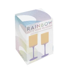 Ensemble de 2 calices RAINBOW