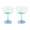 Ensemble de 2 Champagne calices RAINBOW