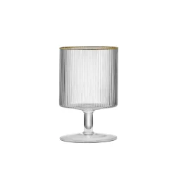 Ensemble de 2 gobelets avec fil d’or FESTIVE