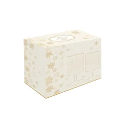Ensemble de 2 gobelets avec fil d’or FESTIVE