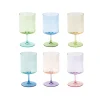 Ensemble de 6 goblets RAINBOW