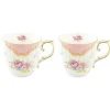 Ensemble de 2 mugs en porcelaine 325 ml dans une boîte HERITAGE PINK