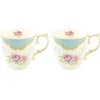 Ensemble de 2 mugs en porcelaine 325 ml dans une boîteHERITAGE BLUE