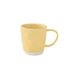 Ensemble de 6 mugs en porcelaine de 350 ml INTERIORS YELLOW