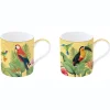 Ensemble de 2 mugs EXOTIC PARADISE