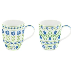 Ensemble de 2 mugs FLOWERS GARDEN