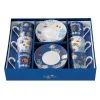 Ensemble de 6 petites tasses à espresso avec soucoupes AQUARIUM