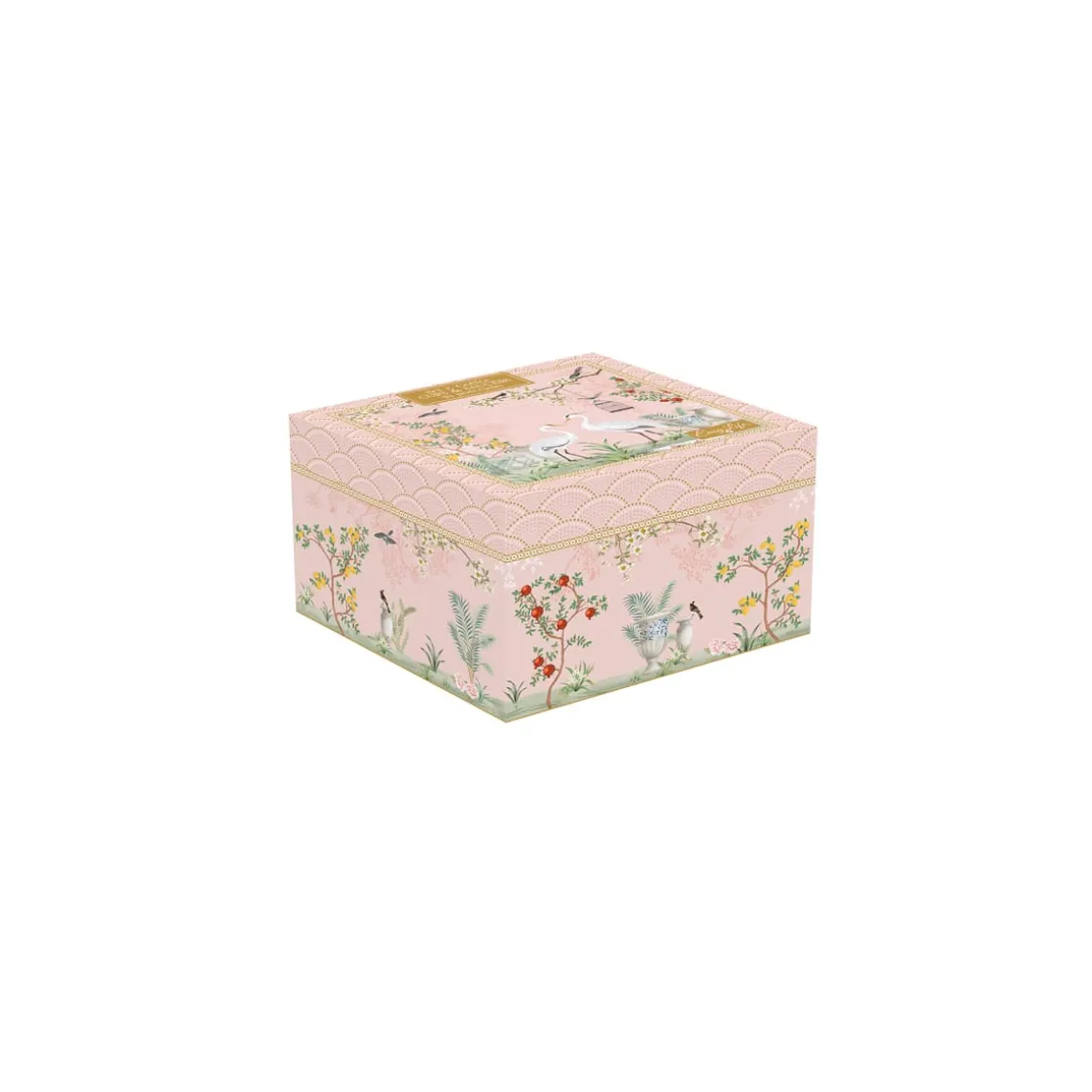 Ensemble de 2 petites tasses à espresso de 80 ml avec soucoupes JARDIN DE REVES