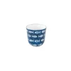 Ensemble de 6 petits verres à café SEA SHORE BLUE