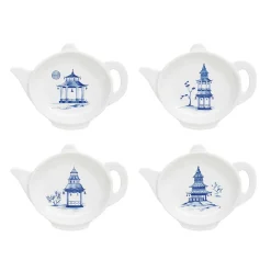 Ensemble de 4 porte-sachets de thé PADOGA