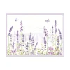 Ensemble de 4 sets de table LAVENDER FIELD