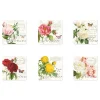 Ensemble de 6 sous-verres assortis JARDIN BOTANIQUE