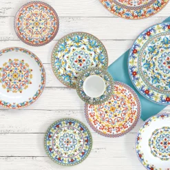 Ensemble de 2 tasses à café avec soucoupes BLUE