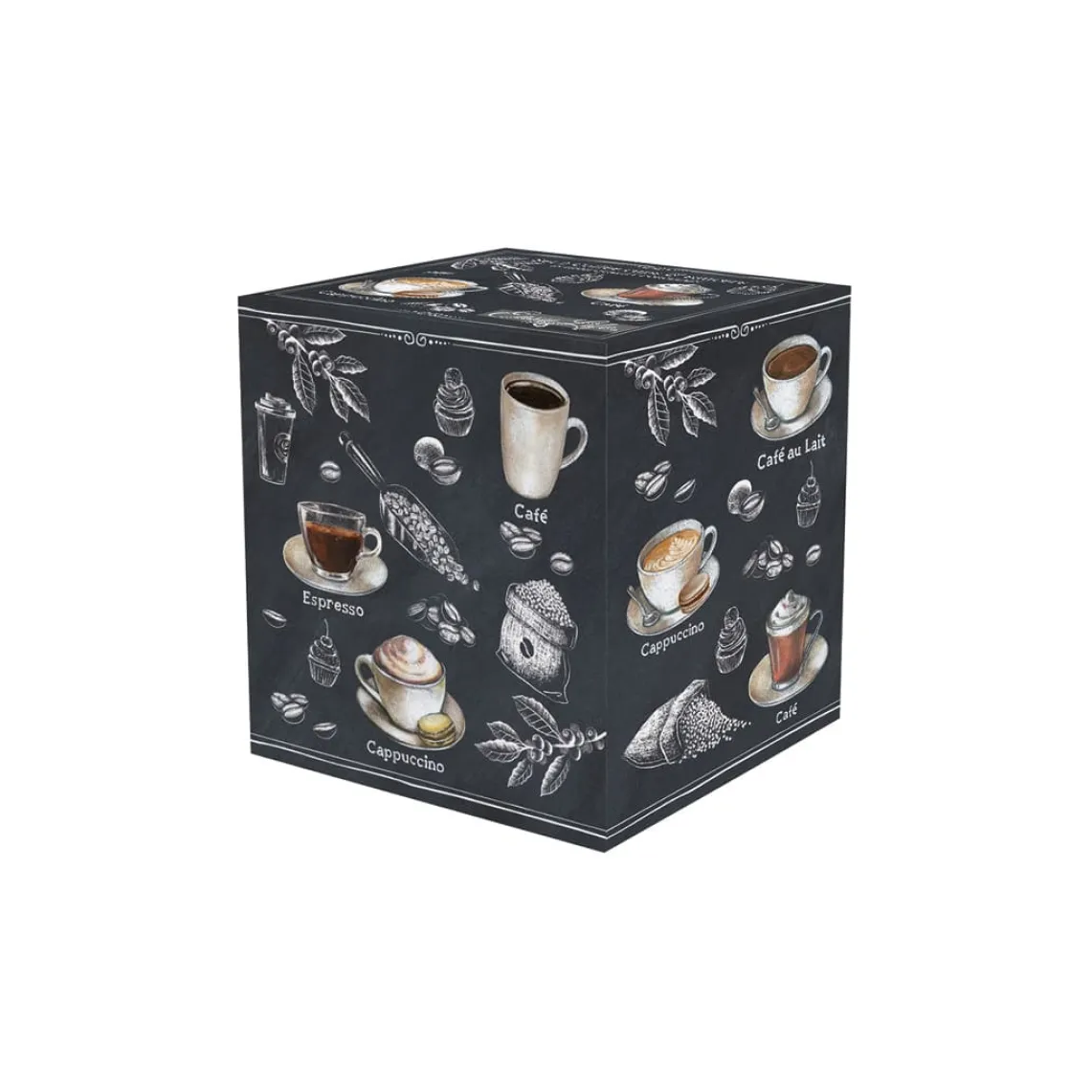 Ensemble de 2 tasses à café avec soucoupes BARISTA