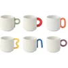 Ensemble de 6 tasses à café CREATIVE