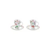 Ensemble de 2 tasses à café avec soucoupes Ready For CHRISTMAS
