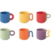 Ensemble de 6 tasses à café CREATIVE