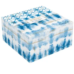 Ensemble de 2 tasses à café avec soucoupes SHIBORI
