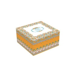 Ensemble de 2 tasses à café avec soucoupes ORANGE