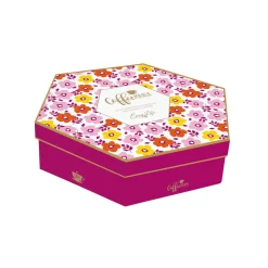 Ensemble de 6 tasses à espresso avec soucoupes , 110 ml En Bambou FLOWER POWER YELLOW