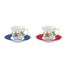 Ensemble de 2 tasses à espresso avec soucoupes MARAJAH
