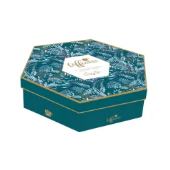 Ensemble de 6 tasses à espresso de 110 ml avec soucoupes en bambou COFFEE Mania JUNGLE