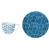 Ensemble de 6 tasses à thé avec soucoupesSHIBORI 2