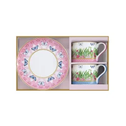Ensemble de 2 tasses avec soucoupes SPRING PARADE