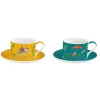 Ensemble de 2 tasses avec soucoupes MARAJAH
