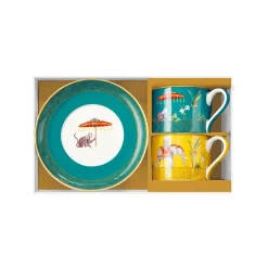 Ensemble de 2 tasses avec soucoupes MARAJAH