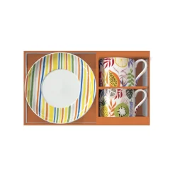 Ensemble de 2 tasses avec soucoupe TUTTI FRUTTI