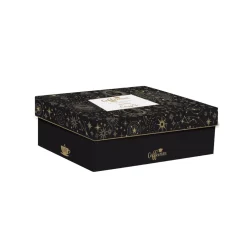 Ensemble de 2 tasses de 240 ml avec soucoupes en porcelaine, dans une boîte cadeau CELESTIAL