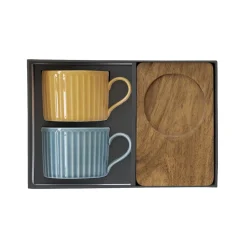 Ensemble de 2 tasses en porcellaine TAKE A BREAK ASS2