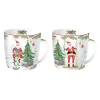 Ensemble de 2 tasses JOYFUL SANTA