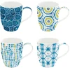 Ensemble de 4 tasses mugs SHIBORI