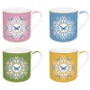Ensemble de 4 tasses SPRING PARADE