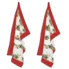 Ensemble de 2 torchons CHRISTMAS BERRIES