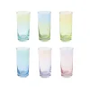 Ensemble de 6 verres RAINBOW