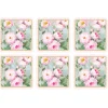 Ensemble de 6dessous de verre IN BLOOM