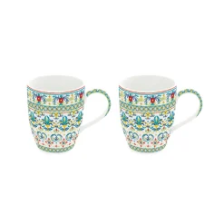 Ensemble de deux tasses MEDITERRANEO BLUE