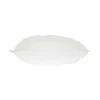 Feuille en porcelaine 39×16 cm LEAVES WHITE