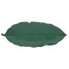 Feuille en porcelaine 47×19 cm TROPICAL LEAVES GREEN