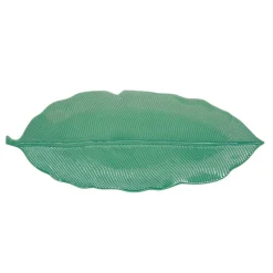Feuille en porcelaine 47×19 cm LEAVES LIGHT GREEN